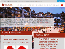 Tablet Screenshot of northstarteamfoundation.org